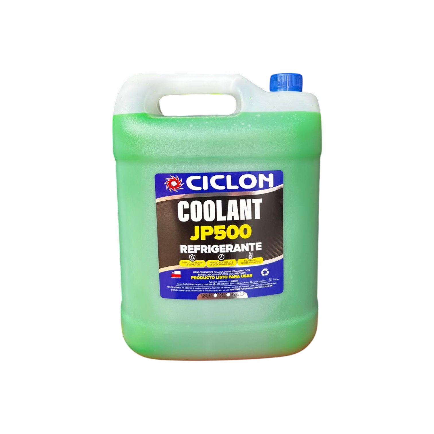JP 10LT COOLANT JP 500 VERDE 10 LTS